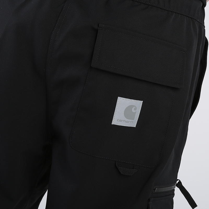 мужские черные шорты Carhartt WIP Elmwood Short I026131-black - цена, описание, фото 6
